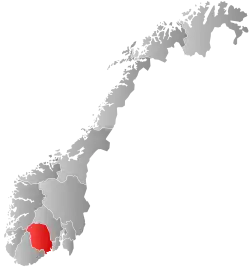 Telemark within Norway