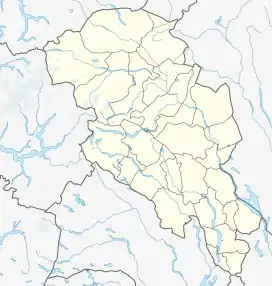 Harestua is located in Oppland