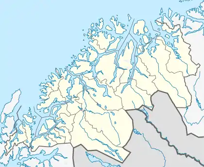 Tromsdalen detention camp is located in Troms