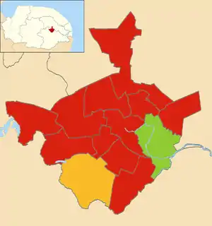 2016 results map