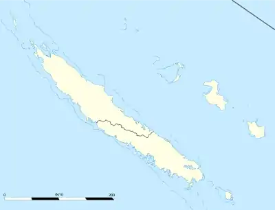 MEE is located in New Caledonia