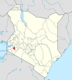 Location in Kenya