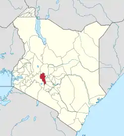 Location in Kenya