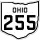 State Route 255 marker