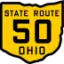 State Route 50 marker