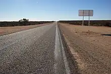 North West Coastal Highway in the Shire of Carnarvon