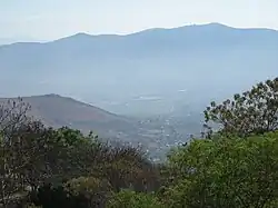 View of the Valley of Oaxaca from Monte Alban