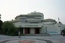 Oberwart Parish Church (1966–1969), designed together with Günter Domenig