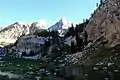 North aspect of Observation Peak seen from Cataract Creek