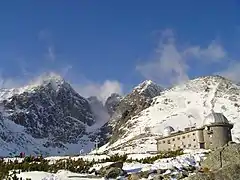 Skalnaté pleso Observatory (1,751 metres or 5,745 feet)