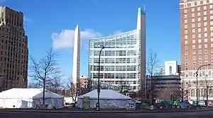 Occupy Buffalo protesters' camp (2012)