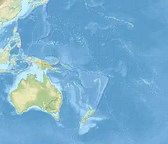 2007 Solomon Islands earthquake is located in Oceania