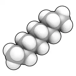 N-octane, van-der-Waals-based model