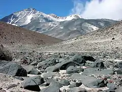 Ojos del Salado volcano