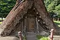 restored pit dwelling