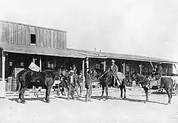 Canyon Diablo in its heyday, c. 1890