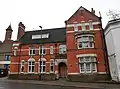 Former Metropolitan Police Station in Ladywell. It was once the depot for motorcycles of the traffic police. It has now been converted into private homes