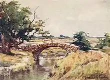 Old Roman Bridge near Swansea