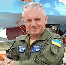 1st Class fighter pilot Oleksandr Oksanchenko