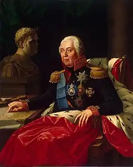 Kutuzov by Józef Oleszkiewicz from Hermitage Museum