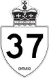 Highway 37 marker