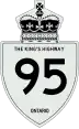 King's Highway 95 marker