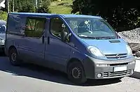 Pre-facelift Opel Vivaro (2001–2006)