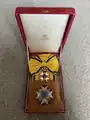 Commander Grand Cross of the order in a case by C.F. Carlman.