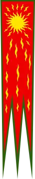 The Oriflamme, the banner of the Capetians