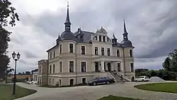 A renovated palace in Orla, Krotoszyn County