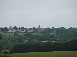 Orval seen from Hyenville church