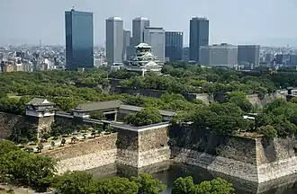 Osaka Castle.