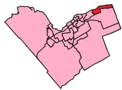 Location within Ottawa