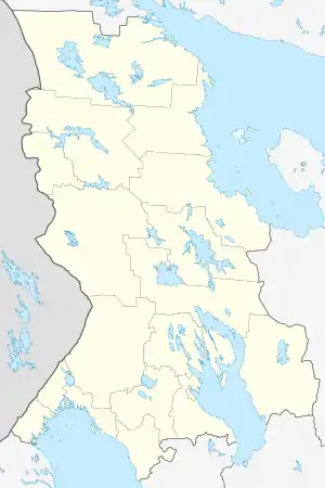 Voknavolok is located in Karelia