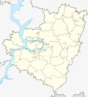 Mirny is located in Samara Oblast