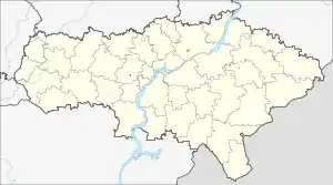 Pushkino is located in Saratov Oblast