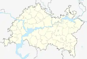 Arsk is located in Tatarstan