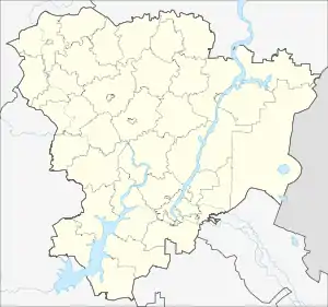 Lazorevsky is located in Volgograd Oblast