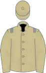 Beige, grey epaulets