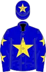 Blue, Yellow star, Yellow stars on sleeves, Yellow star on cap