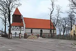 Saint Barbara church in Płośnica