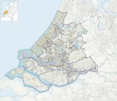 2019–20 Hoofdklasse is located in South Holland