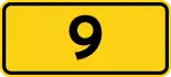 Primary Route 9 shield}}