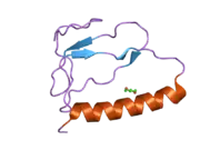 1zt3: C-terminal domain of Insulin-like Growth Factor Binding Protein-1 isolated from human amniotic fluid