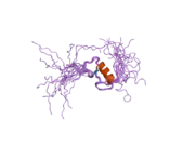 2djb: Solution structure of the RING domain of the human Polycomb group RING finger protein 6