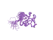 2feb: NMR Solution Structure, Dynamics and Binding Properties of the Kringle IV Type 8 module of apolipoprotein(a)