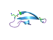 2pm1: Derivative of human alpha-defensin 1 (HNP1)