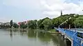 Bridge on the Ełk Lake