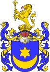 Wodzicki – variation from an ennoblement in 1676, used also by Borsztyn family