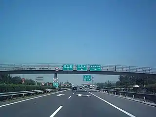 G106, Jingkai Expressway section in southern Beijing